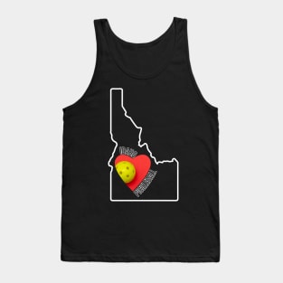 Idaho Loves Pickleball Tank Top